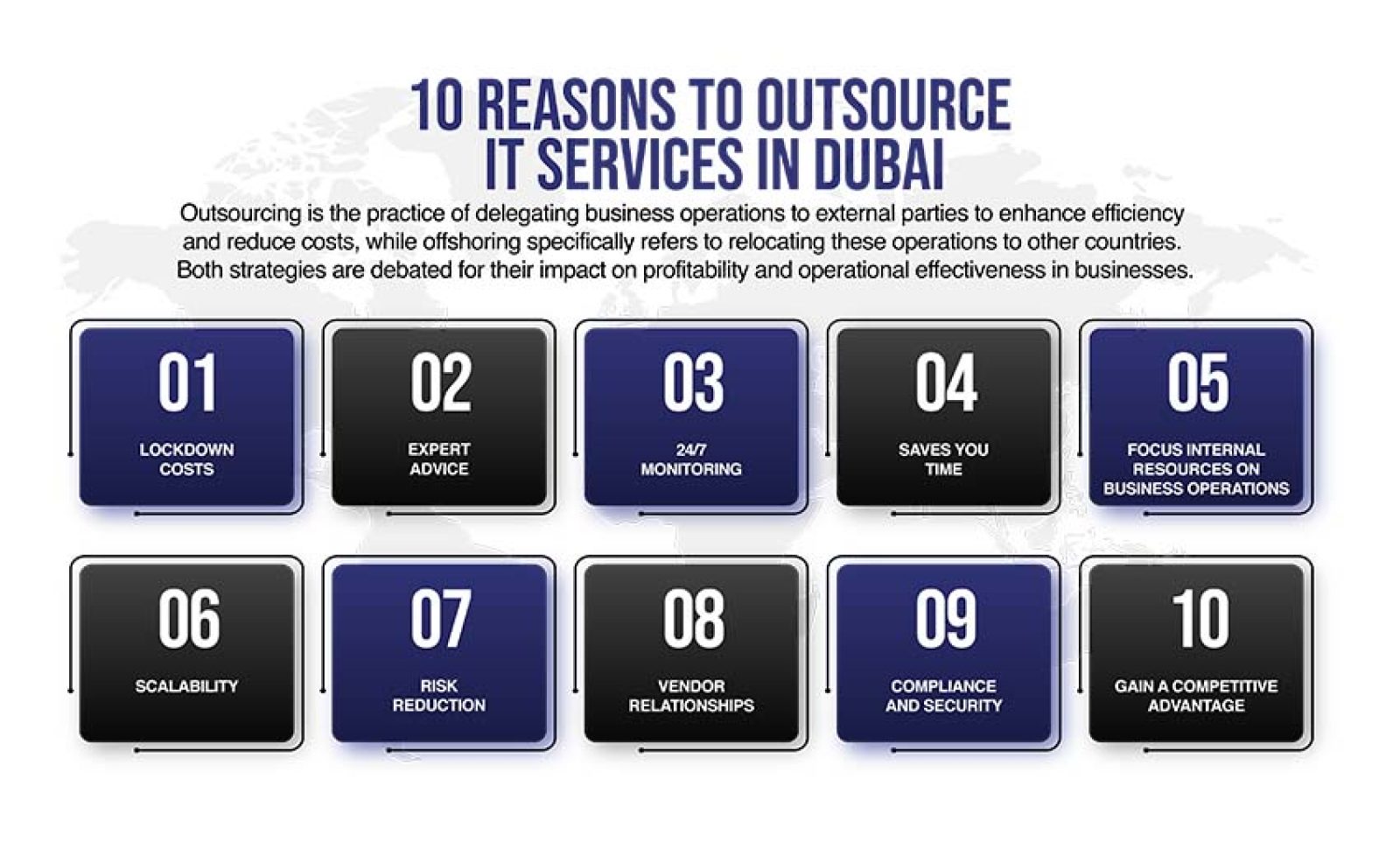 10 Reasons to Outsource IT Services in Dubai