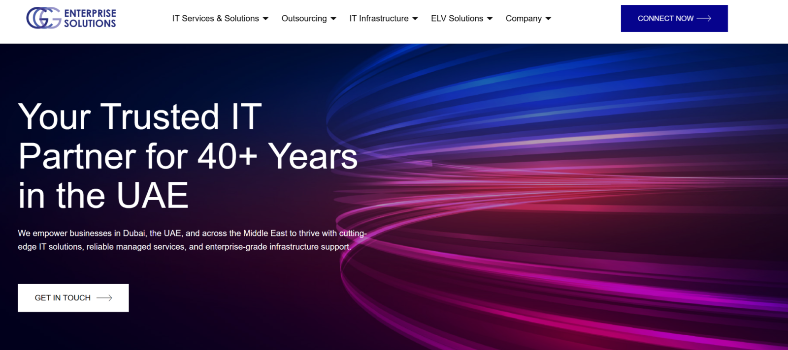 GCG Enterprise Solutions Unveils Dedicated IT Services Website