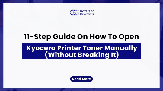 11-Step Guide On How To Open Kyocera Printer Toner Manually (Without Breaking It)