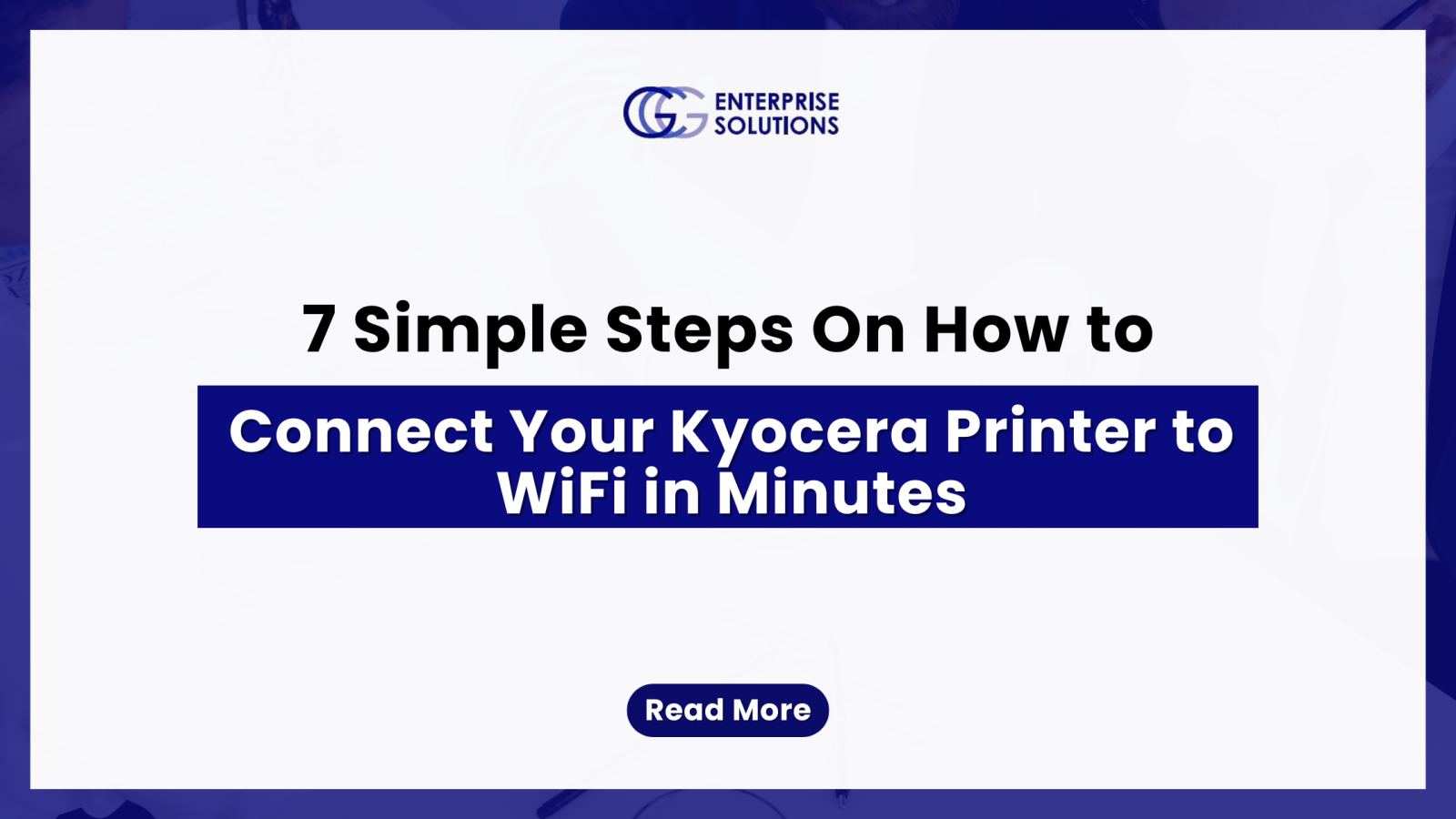 7 Simple Steps On How to Connect Your Kyocera Printer to WiFi in Minutes
