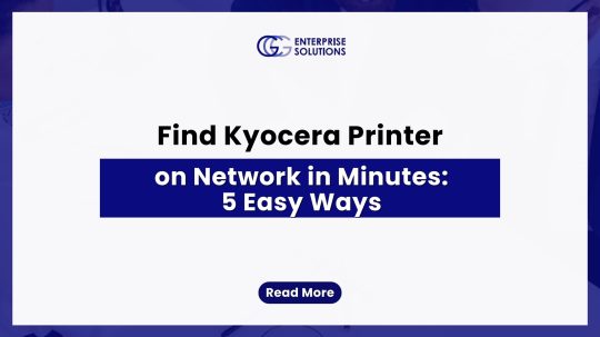 Find Kyocera Printer on Network in Minutes 5 Easy Ways