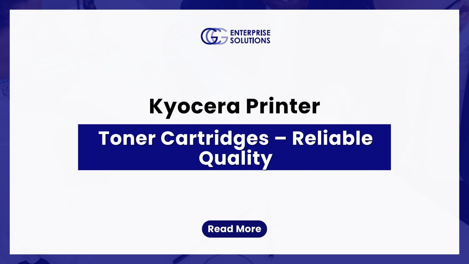 Kyocera Printer Toner Cartridges – Reliable Quality