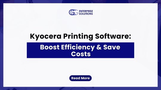 Kyocera Printing Software Boost Efficiency & Save Costs